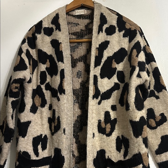 Altar'd State Jackets & Blazers - Altar'd State Animal Print Cardigan